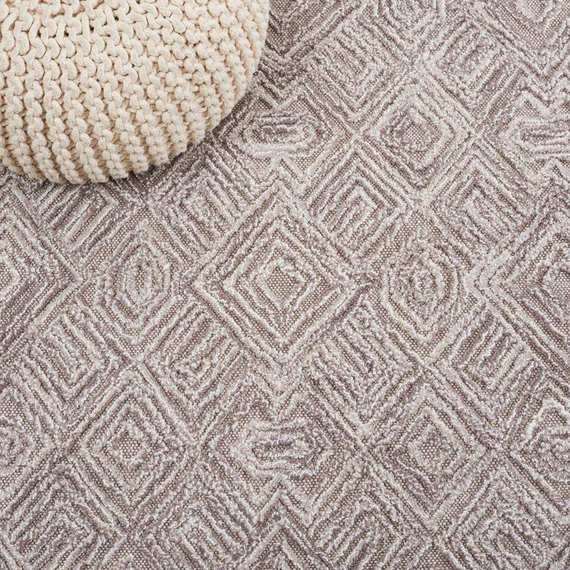 Textural TXT201 Hand Tufted Area Rug - Brown - 8'x10' - Safavieh.