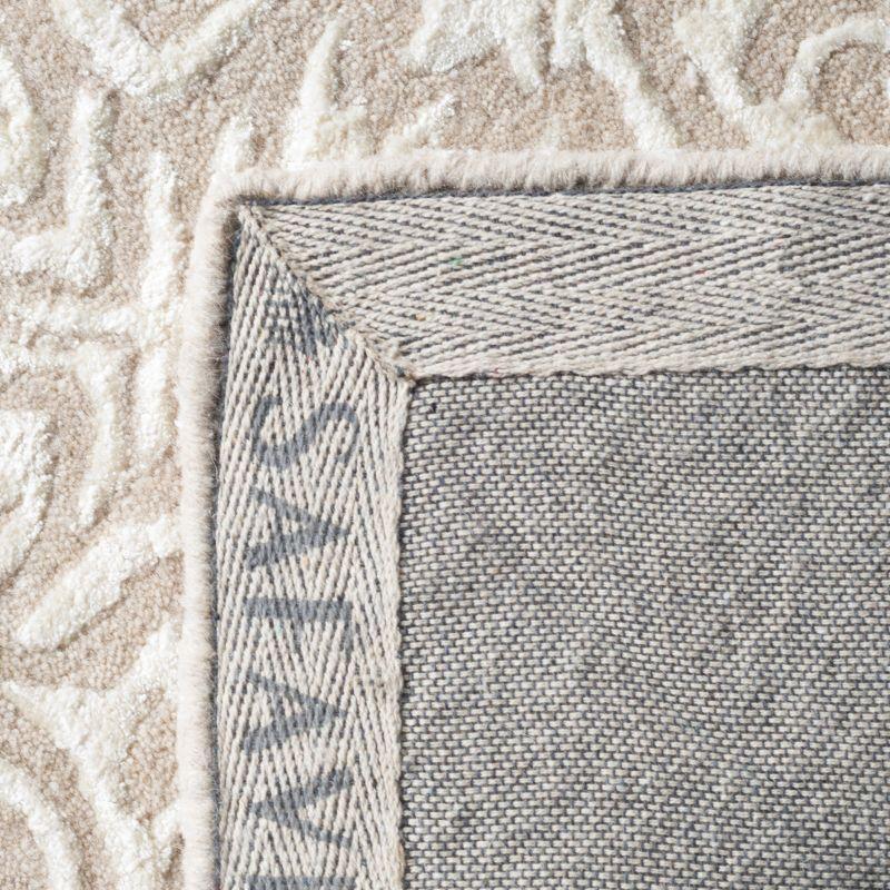 Glamour GLM568 Hand Tufted Indoor Accent Rug - Beige/Ivory - 2'x3' - Safavieh