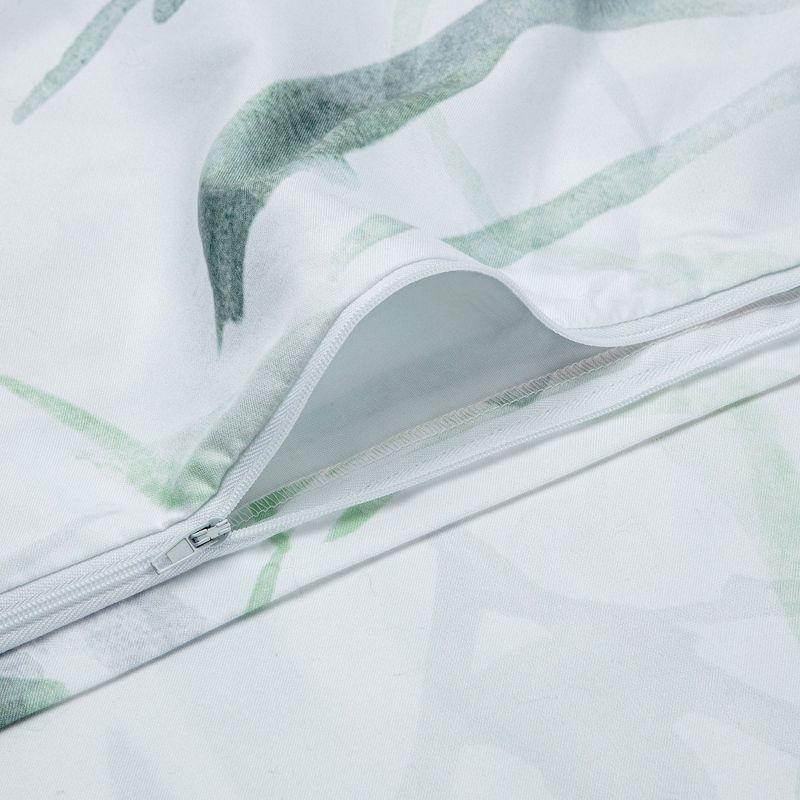 Chanasya Watercolor Duvet Percale Abstract Duvet Cover Set