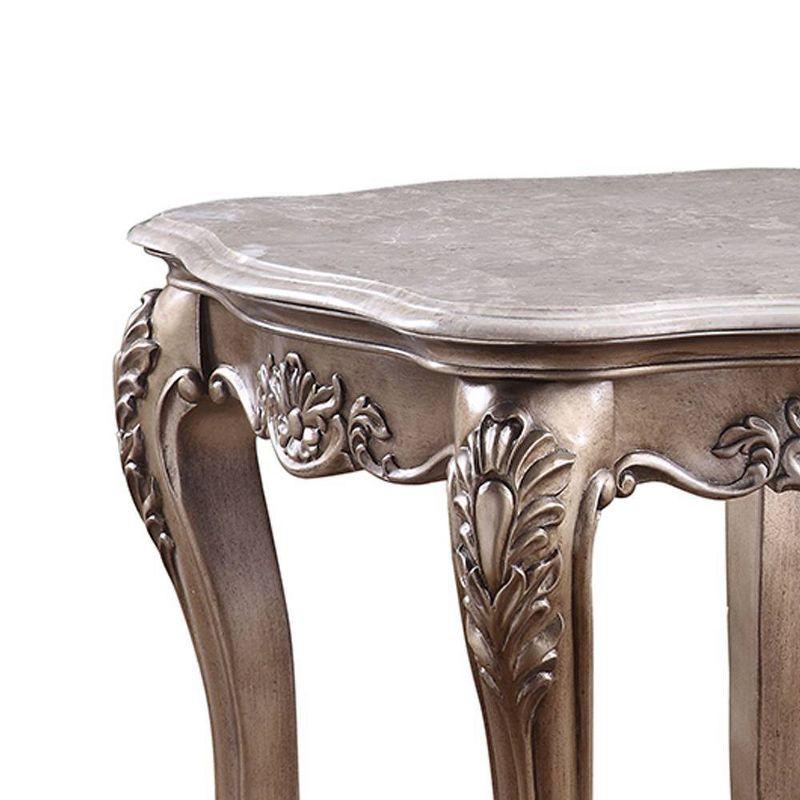 Adams Genuine Marble End Table