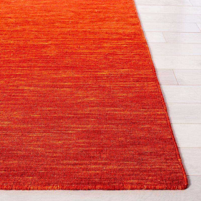 Kilim KLM850 Hand Loomed Area Rug - Red/Rust - 4'x6' - Safavieh