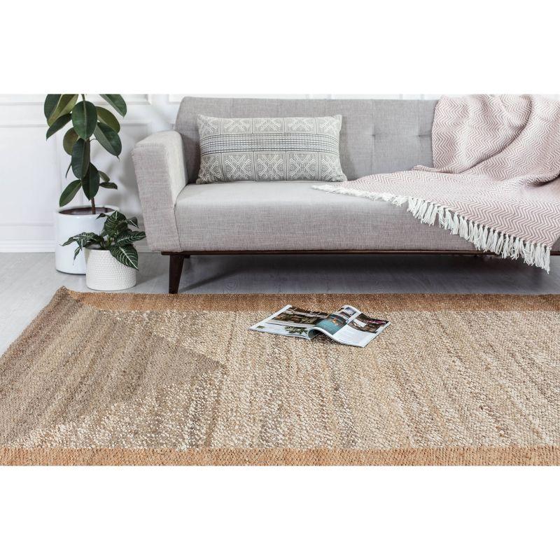 Eden Jute Area Rug Natural/Tan - Anji Mountain