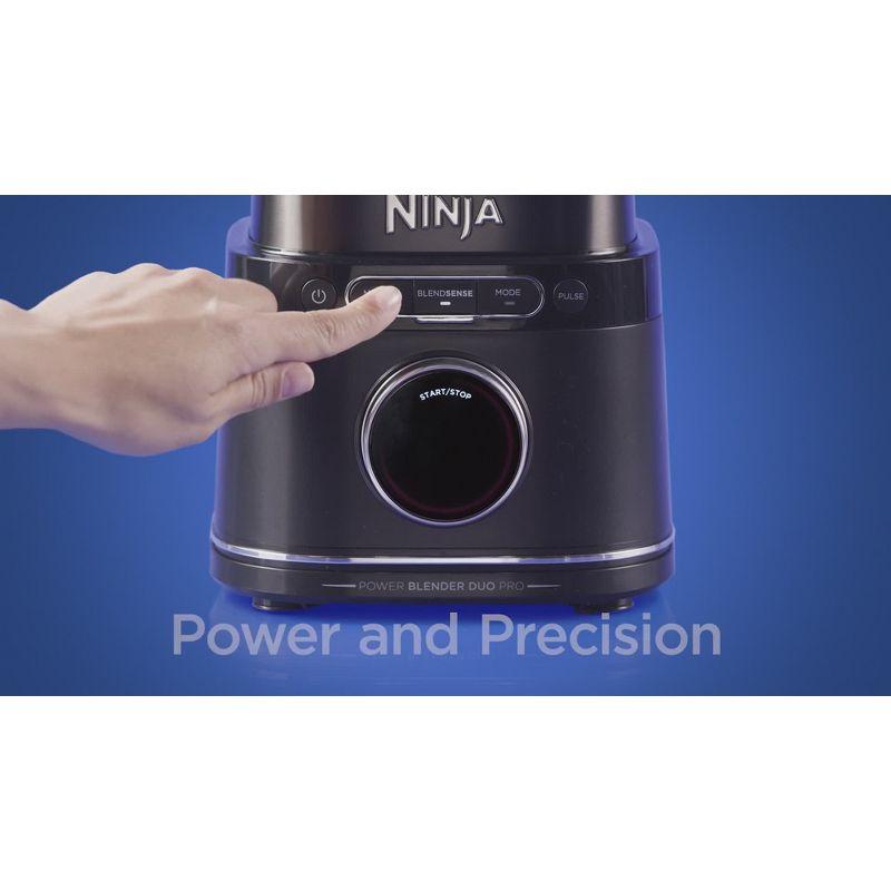 Ninja Ninja® Detect Power Blender Pro & Personal Single-Serve, BlendSense Technology, For-Smoothies, Food and More, Compact Design, 1800 P-Watts, with 72 oz. Pitcher and (2) 24 oz. Cups