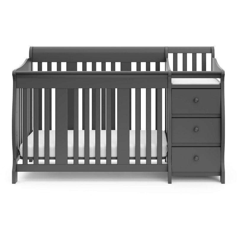 Storkcraft Portofino 5-in-1 Convertible Crib and Changer