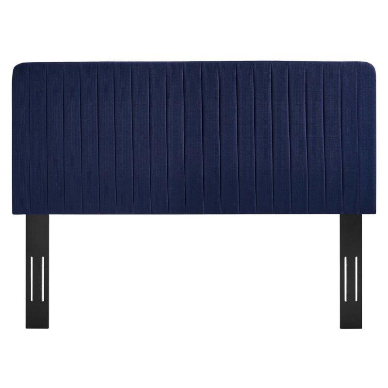 Milenna Channel Tufted Performance Velvet Headboard