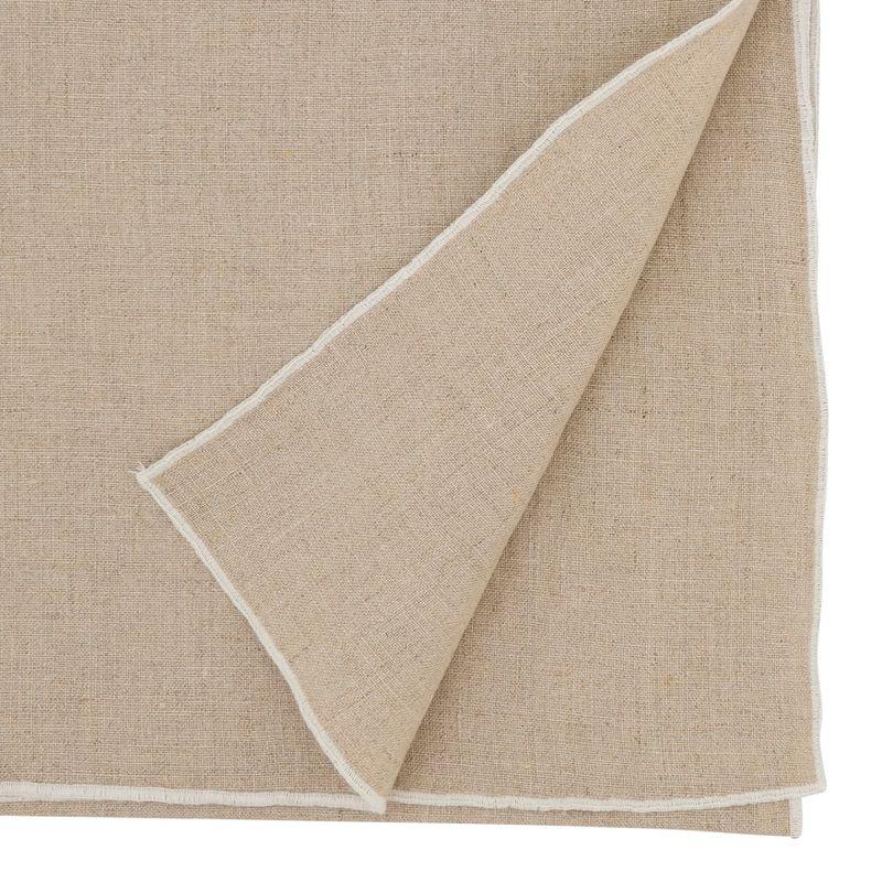 Saro Lifestyle Stonewashed Stitched Edge Table Runner