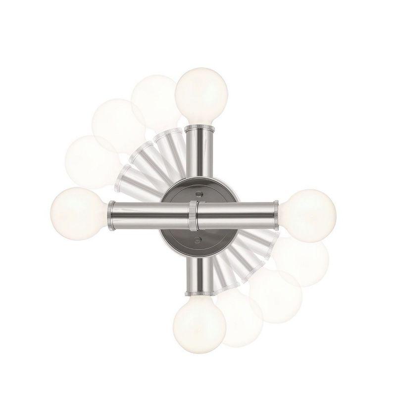 Kichler Lighting Torche 2 - Light Sconce in  Polished Nickel