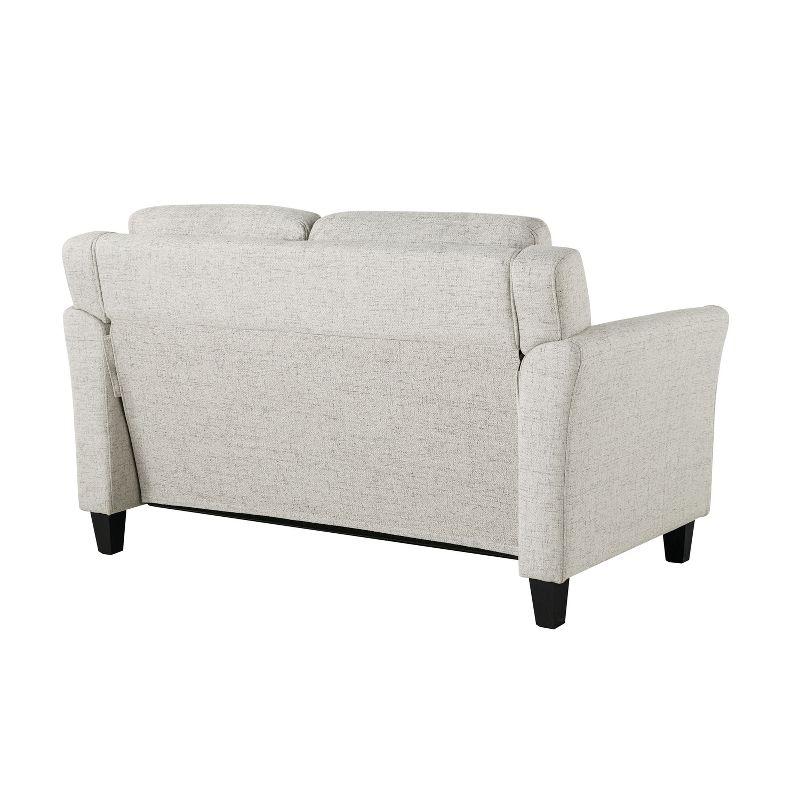 Lifestyle Solutions Harper Loveseat Woven Beige