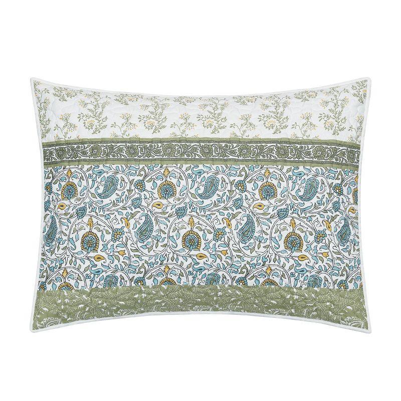 Marseille 3-Piece Microfiber Paisley Quilt Set