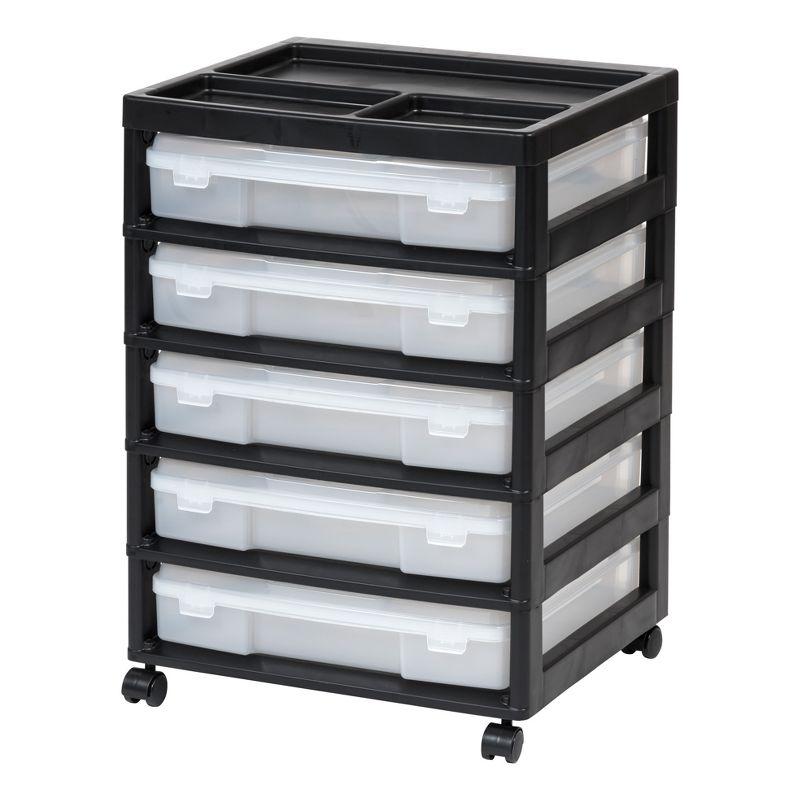 IRIS USA, Inc. Drawer Plastic Storage Chest with Casters