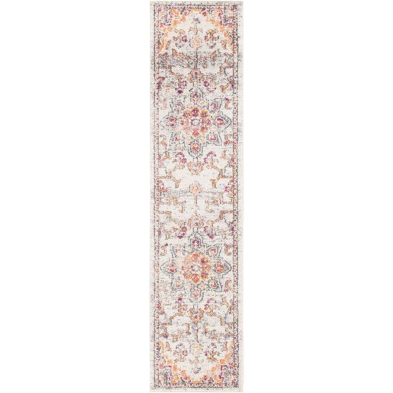 Madison MAD473 Power Loomed Indoor Accent Rug - Beige/Orange - 2'2"x4' - Safavieh