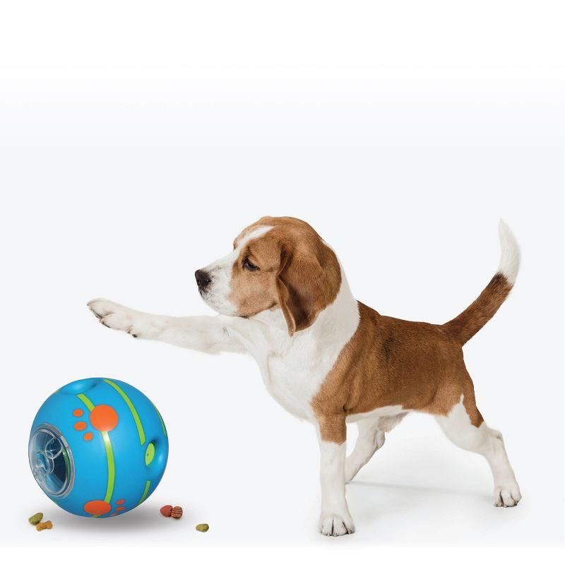 Pets Know Best Wobble Wag Giggle Dog Treat Dispenser Ball Toy