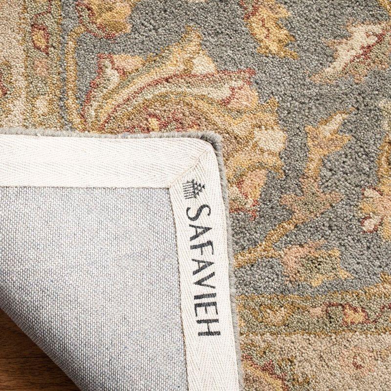 Antiquity AT312 Hand Tufted Area Rug - Blue/Beige - 8'3"x11' - Safavieh.