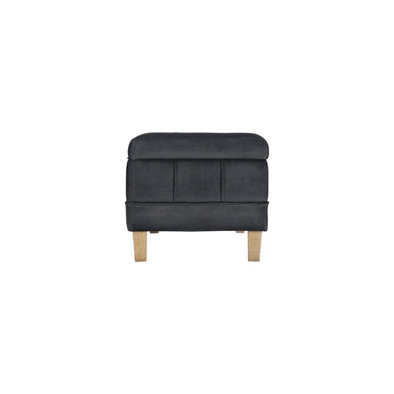 Gloria Velvet Ottoman