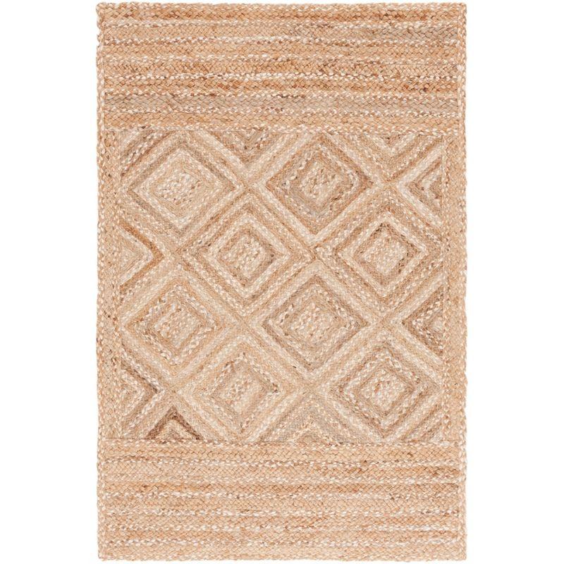 Natural Fiber NF925 Hand Woven Area Rug - Natural - 4'x6' - Safavieh.