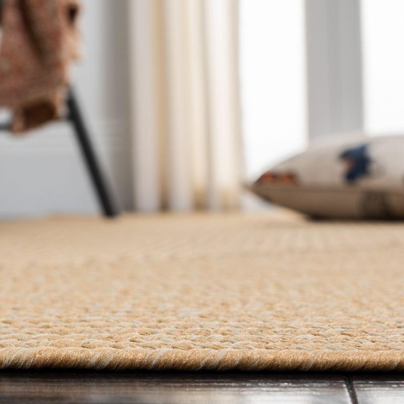 Braided BRD315 Hand Woven Runner Rug - Beige/Tan - 2'3"x10' - Safavieh.