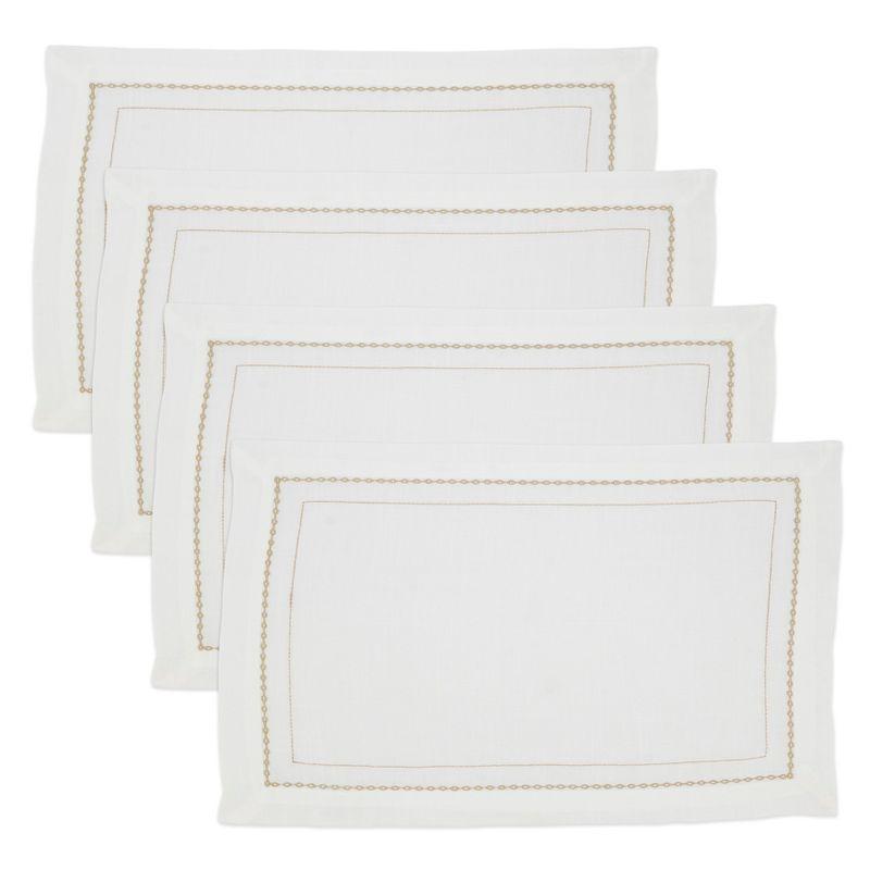 Polyester No Pattern Rectangle Placemat