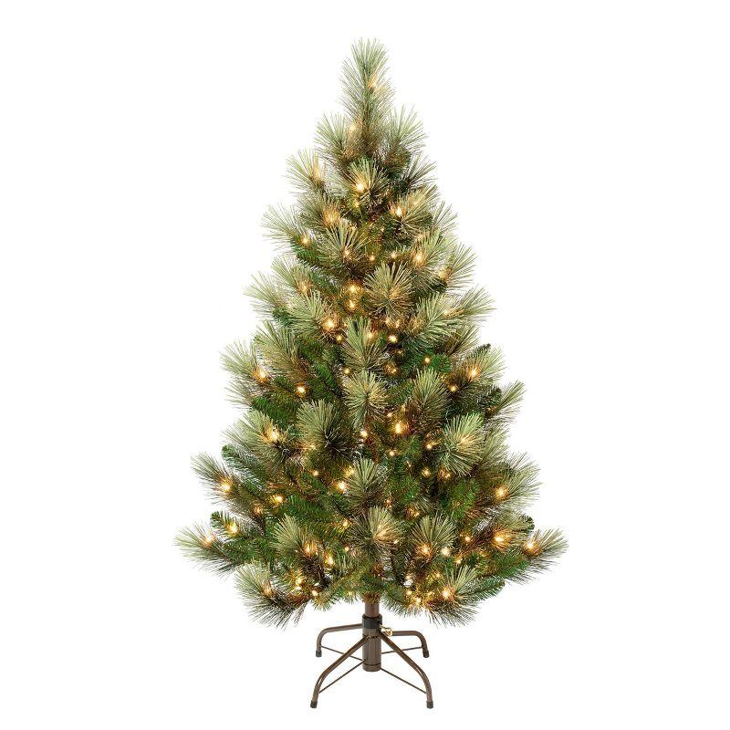 Charleston Pine 4.5' Pre-Lit Artificial Christmas Tree with Clear Lights