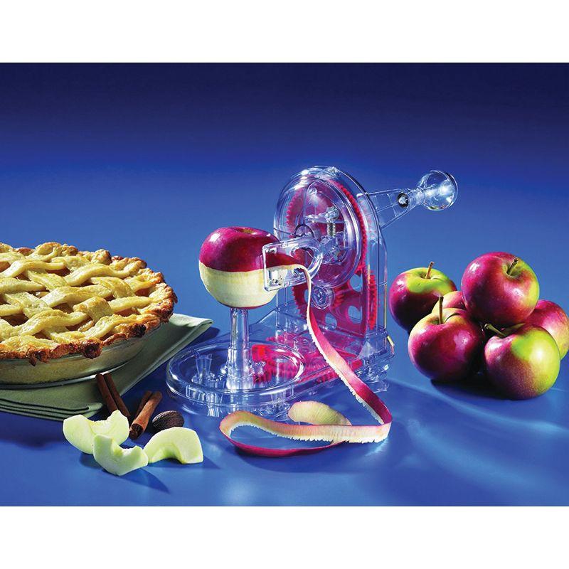 Transparent Plastic Apple Peeler with Corer Slicer