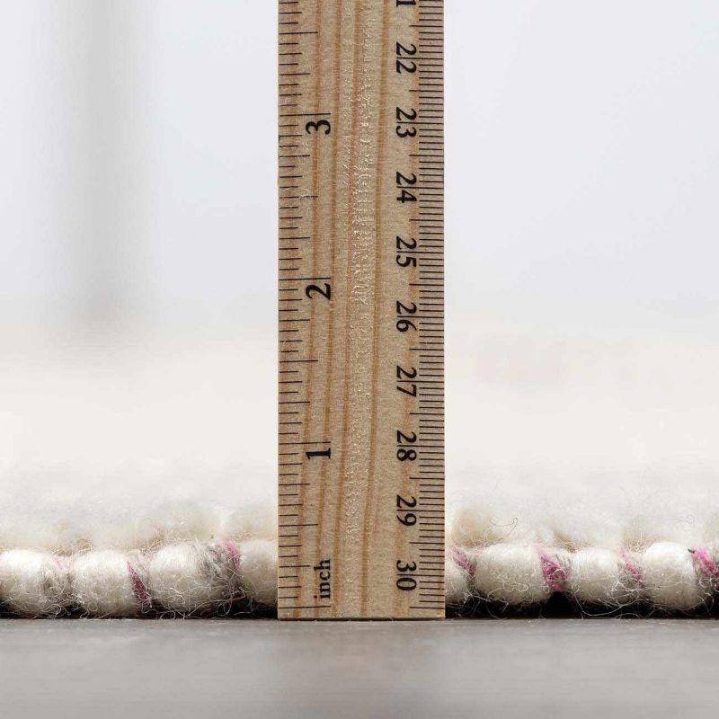 Hauteloom Rectangle Area Rug   Ivory