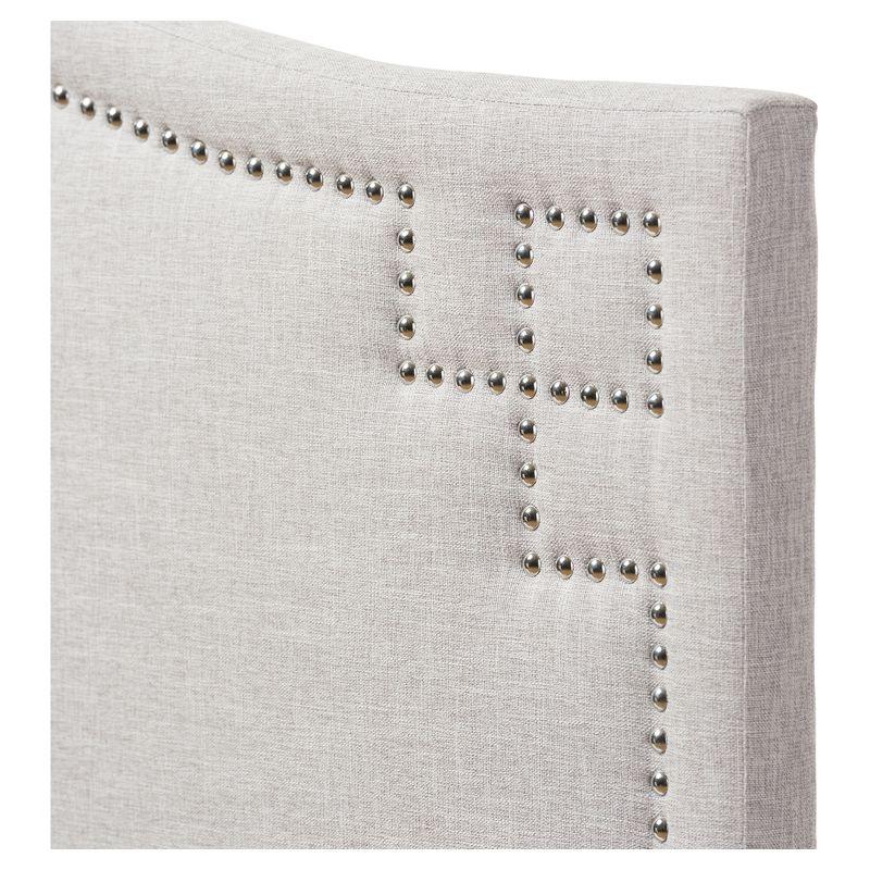 Aubrey Modern And Contemporary Fabric Upholstered Headboard - Baxton Studio