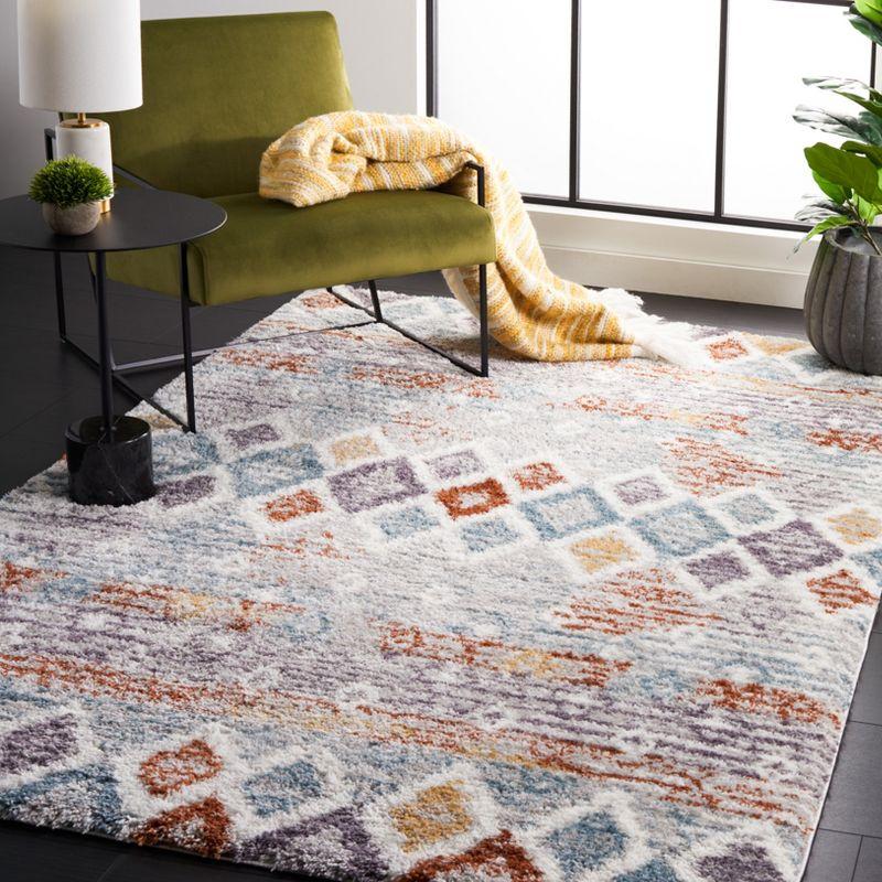 Berber Shag BER585 Power Loomed Area Rug  - Safavieh