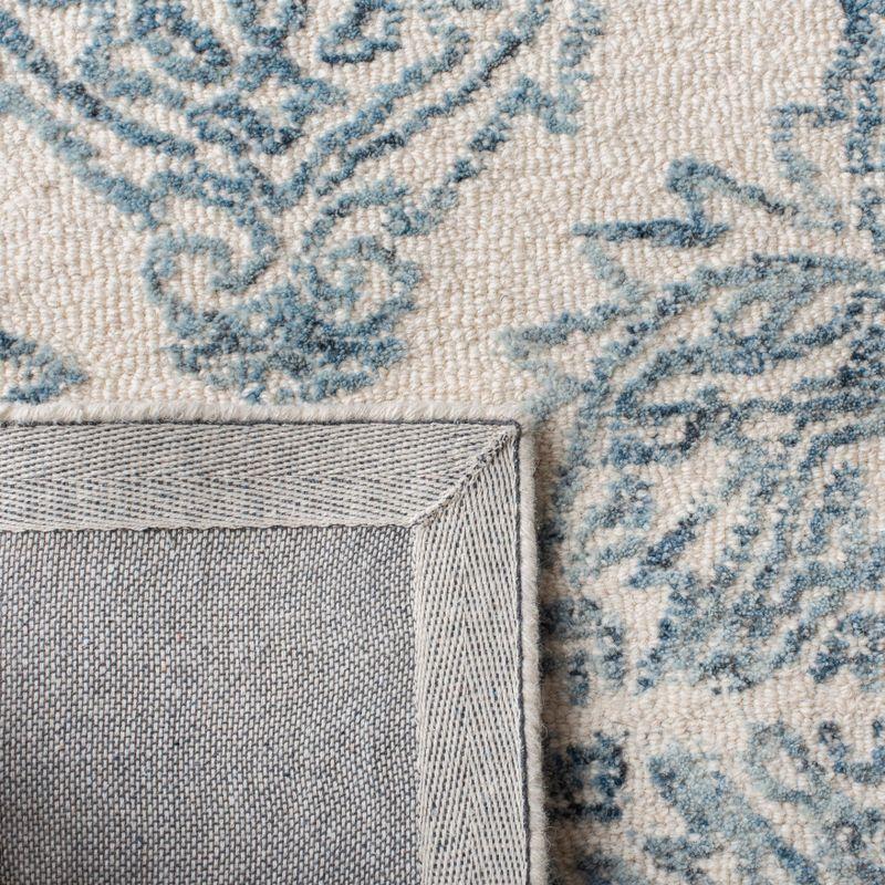 Abstract ABT346 Hand Tufted Accent Rug - Ivory/Blue - 2'x3' - Safavieh.