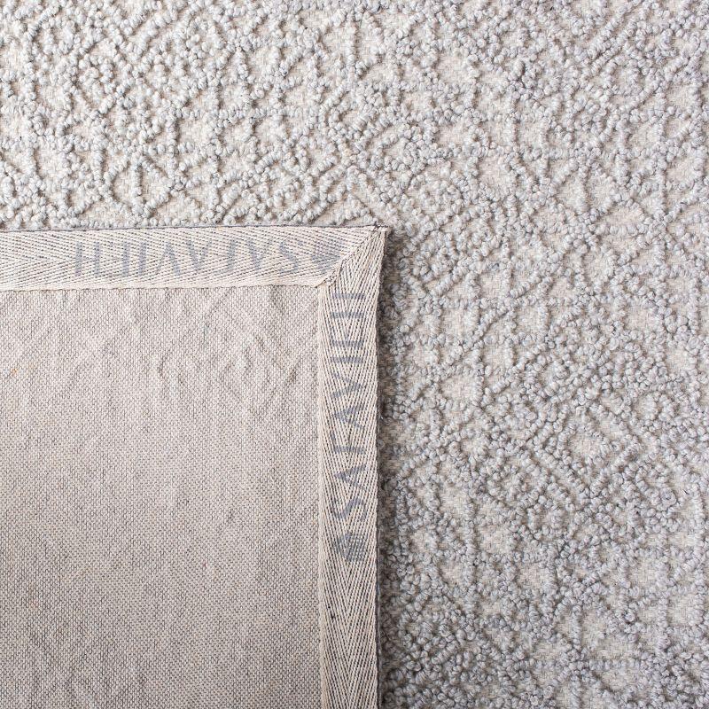 Trace TRC255 Hand Tufted Indoor Accent Rug - Grey/Grey - 2'6"x4' - Safavieh