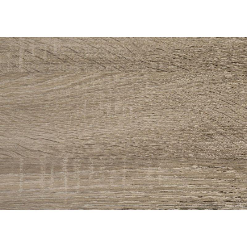 Monarch Specialties Table Set 3Pcs Set Coffee End Side Accent Living Room Laminate Brown Transitional