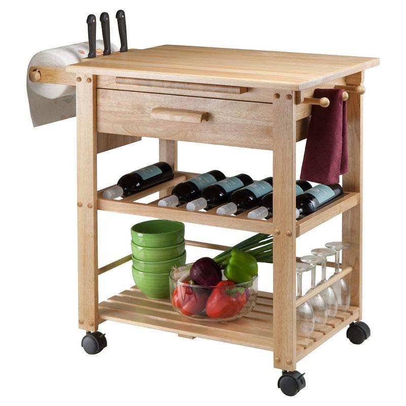 Schulenburg Wood Kitchen Cart