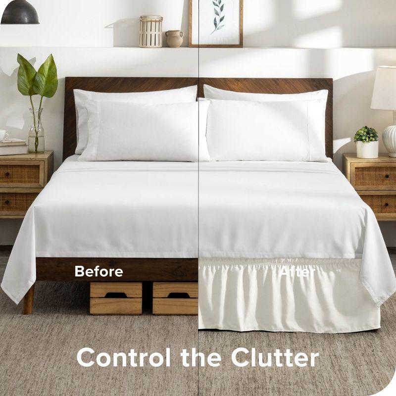 Bare Home Ruffled Wrap Around Bed Skirt