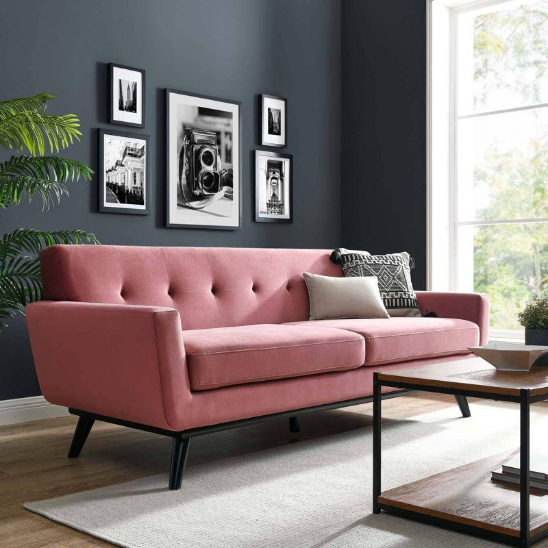 Engage Performance Velvet Sofa - Modway