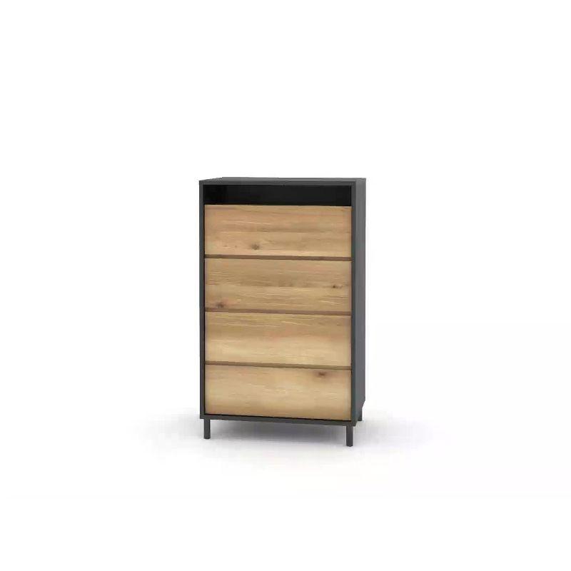 Glacier Oak 2-Drawer Lateral Legal Size File Cabinet