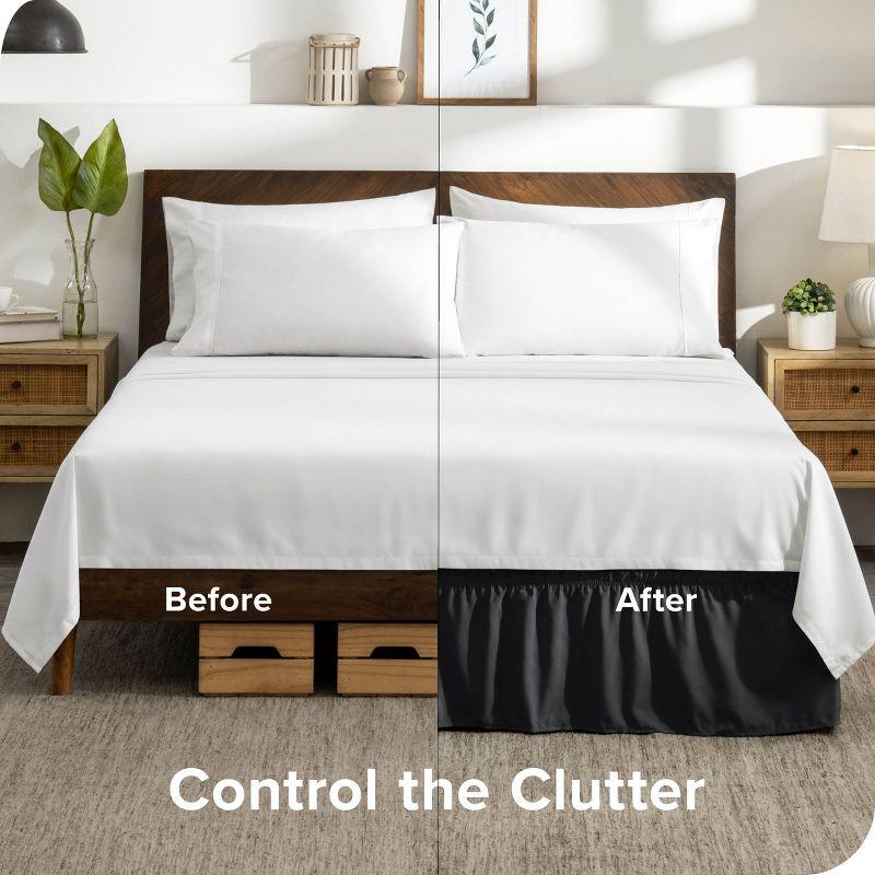 Bare Home Ruffled Wrap Around Bed Skirt