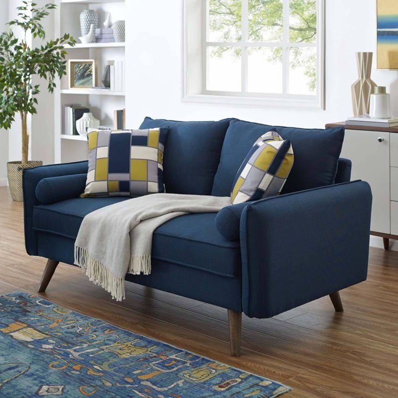 Modway Revive Upholstered Fabric Loveseat