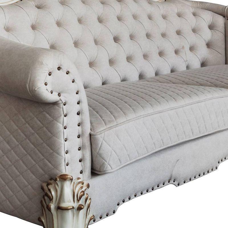 89" Vendome II Sofa: Crystal Button Tufting, Nailhead Trim - Acme Furniture