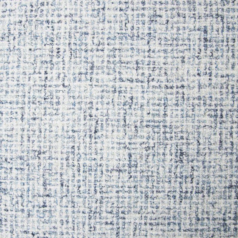 Alora Decor 10'x10' London Tweed Round Area Rug Blue