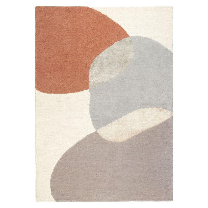 Town & Country Luxe Olso Abstract Colorblock Handcrafted Wool Area Rug