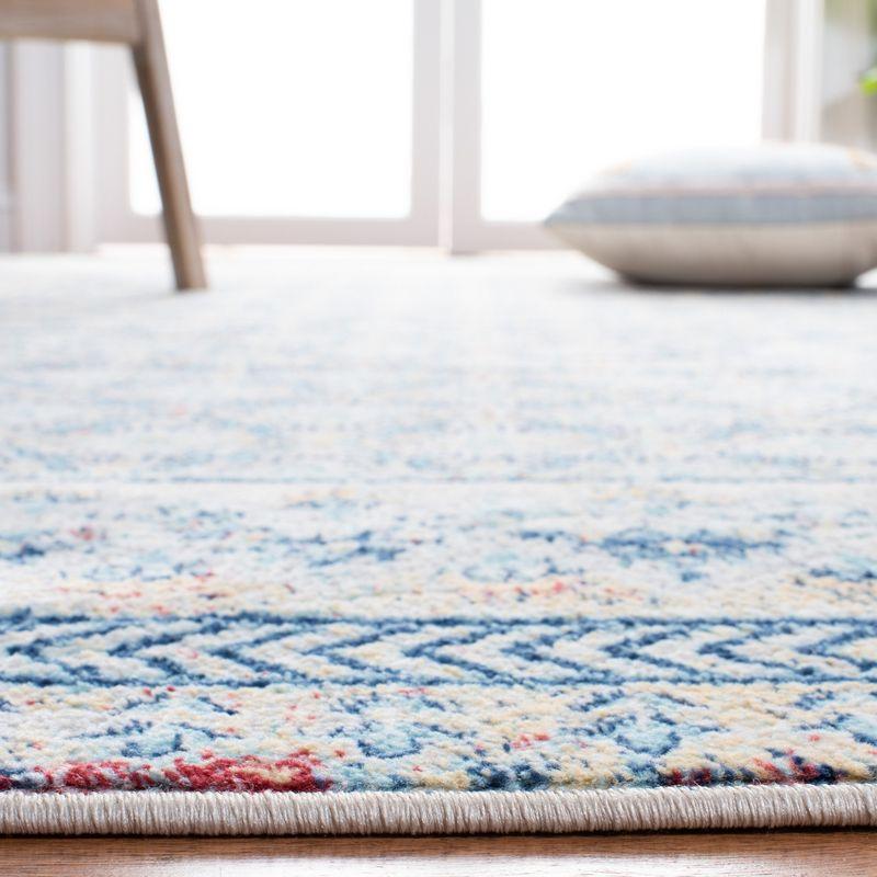 Brentwood BNT899 Power Loomed Indoor Accent Rug - Blue/Yellow - 3'x5' - Safavieh