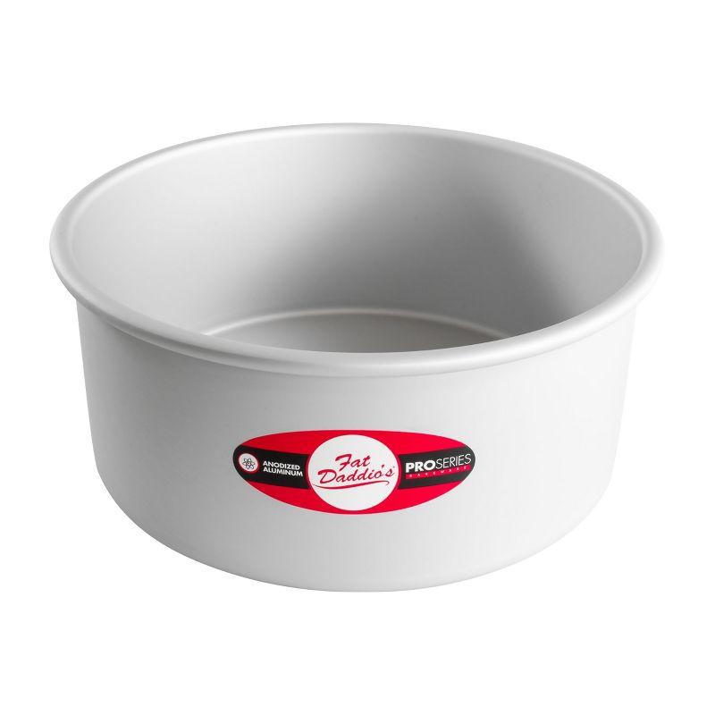 Fat Daddio's 9" x 4" Anodized Aluminum Round Cake Pan