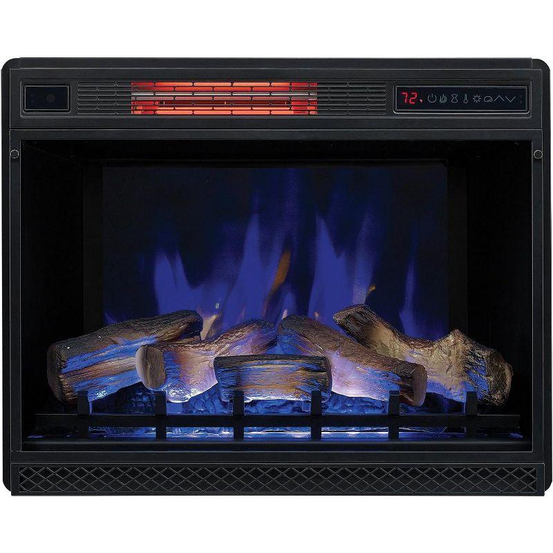 ClassicFlame 3D Spectrafire Plus 28" Infrared Electric Fireplace Insert - Black, 28II042FGL
