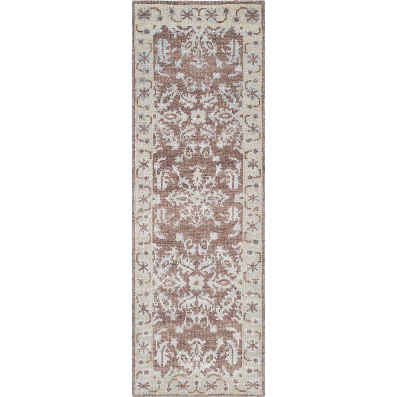Stone Wash STW216 Hand Knotted Runner Rug - Charcoal - 2'6"x8' - Safavieh.