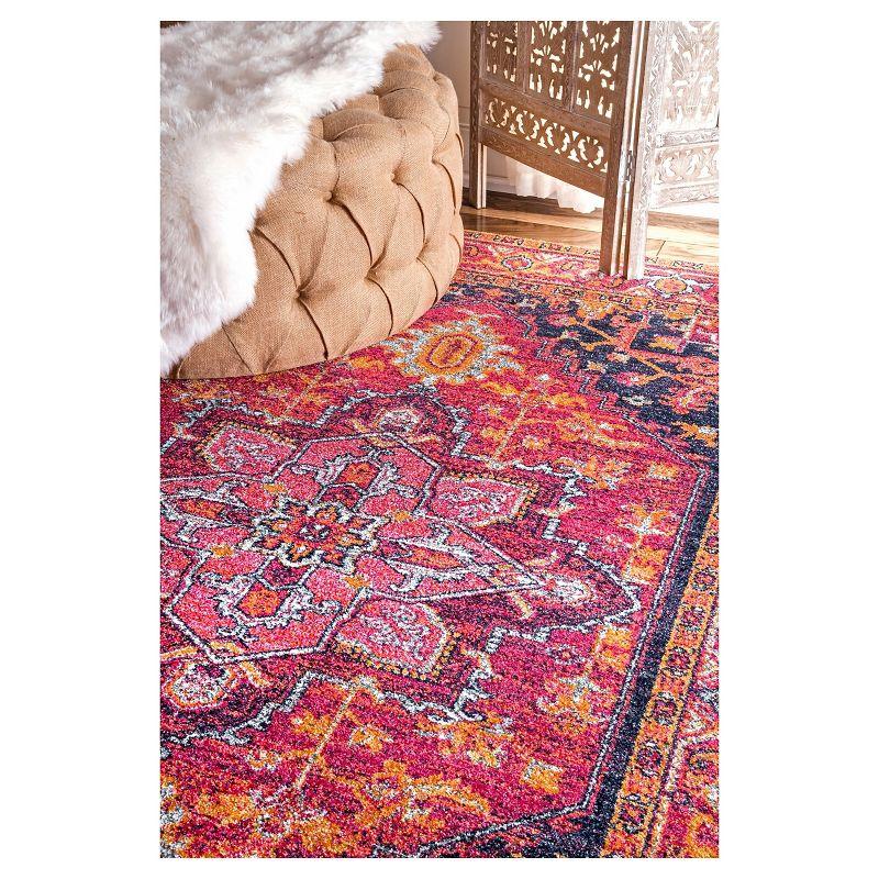 Vintage Jaclyn Medallion Area Rug - nuLOOM