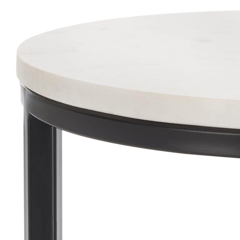 Gunther 1 Shelf Round Accent Table - Safavieh