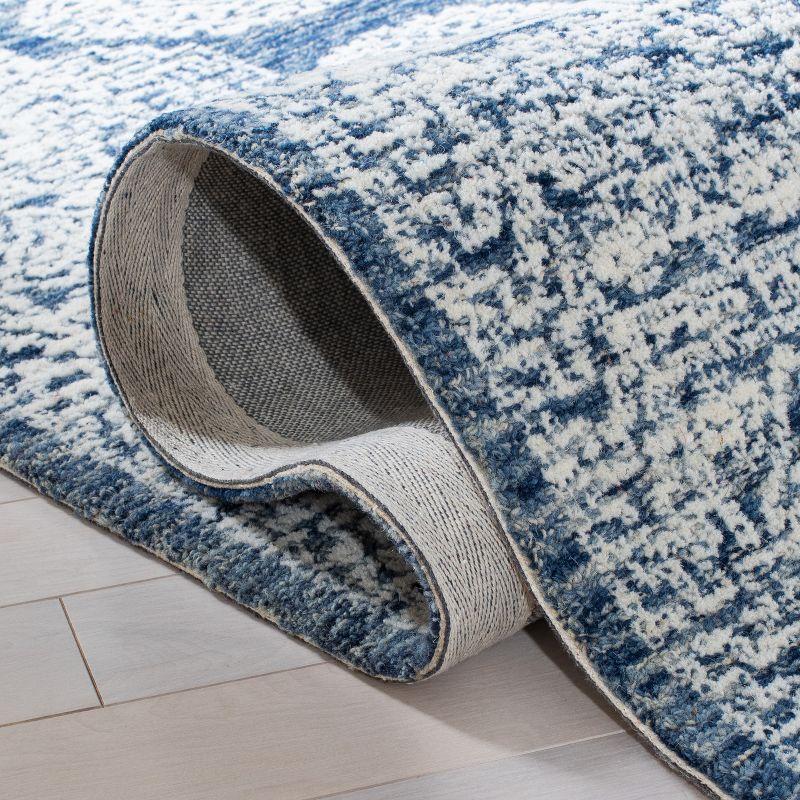 Metro MET803 Hand Tufted Indoor Area Rug - Natural/Blue - 4'x6' - Safavieh