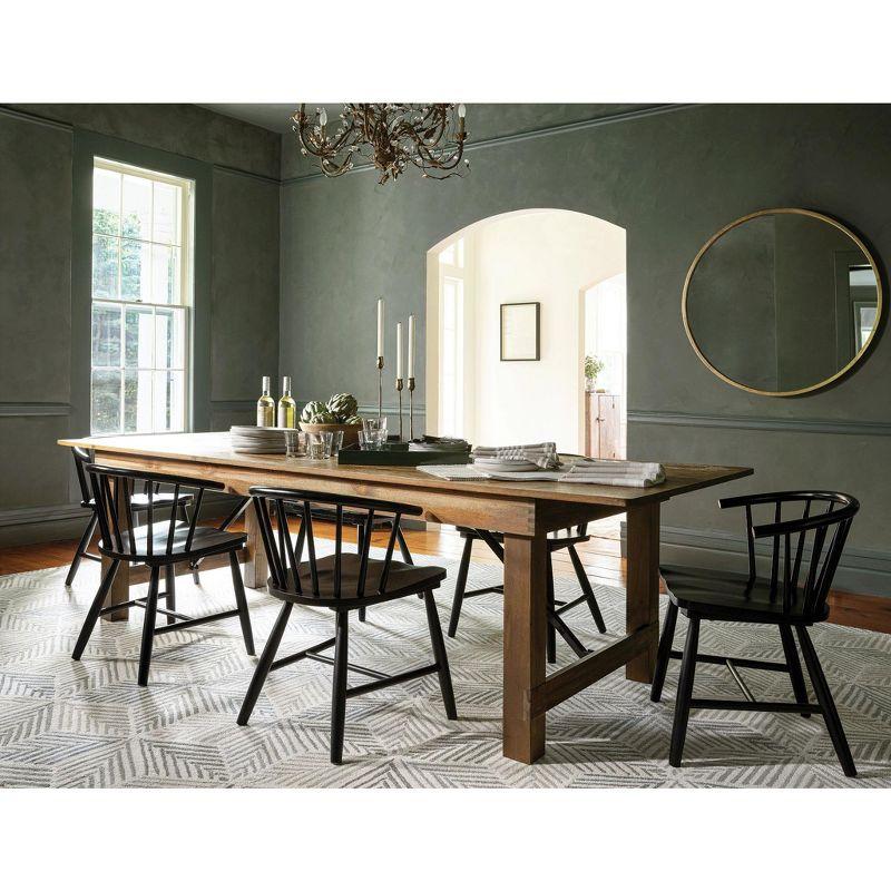 Karari Blue Hand Hooked Wool Rug