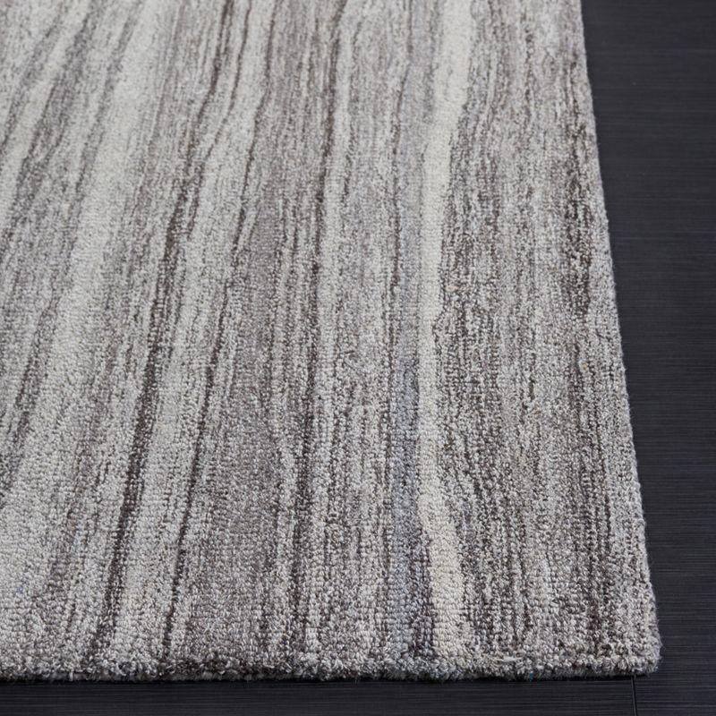 Abstract ABT901 Hand Tufted Indoor Area Rug - Grey - 6'x9' - Safavieh