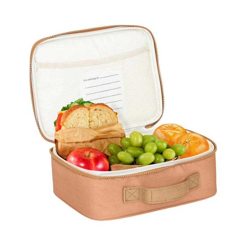 3 Sprouts 3 Sprouts - Recycled Fabric Insulated School Lunch Bag for Kids