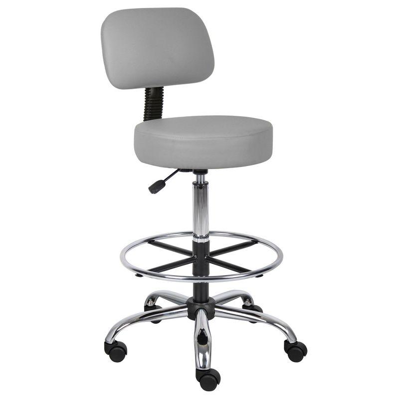 Boss Office Products Vinyl Drafting Chair