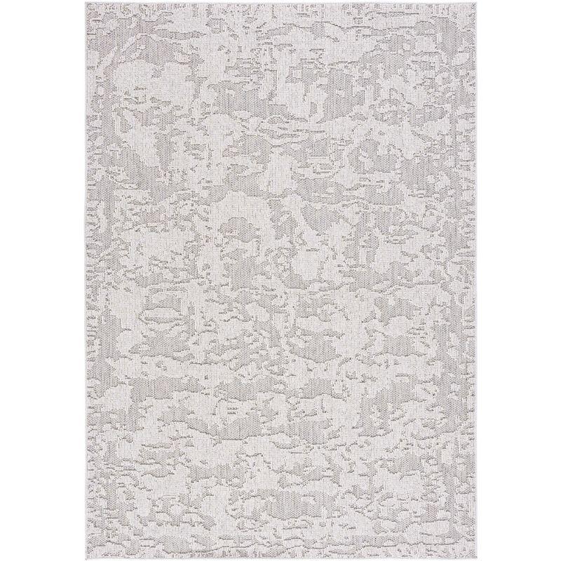 Global GLB224 Power Loomed Indoor/Outdoor Area Rug - Gray/Light Gray - 8'9"x11'9" - Safavieh.